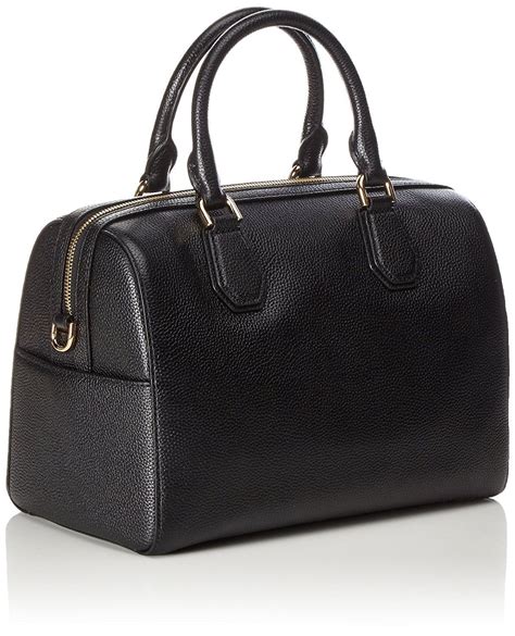 michael kors black duffle bag purse